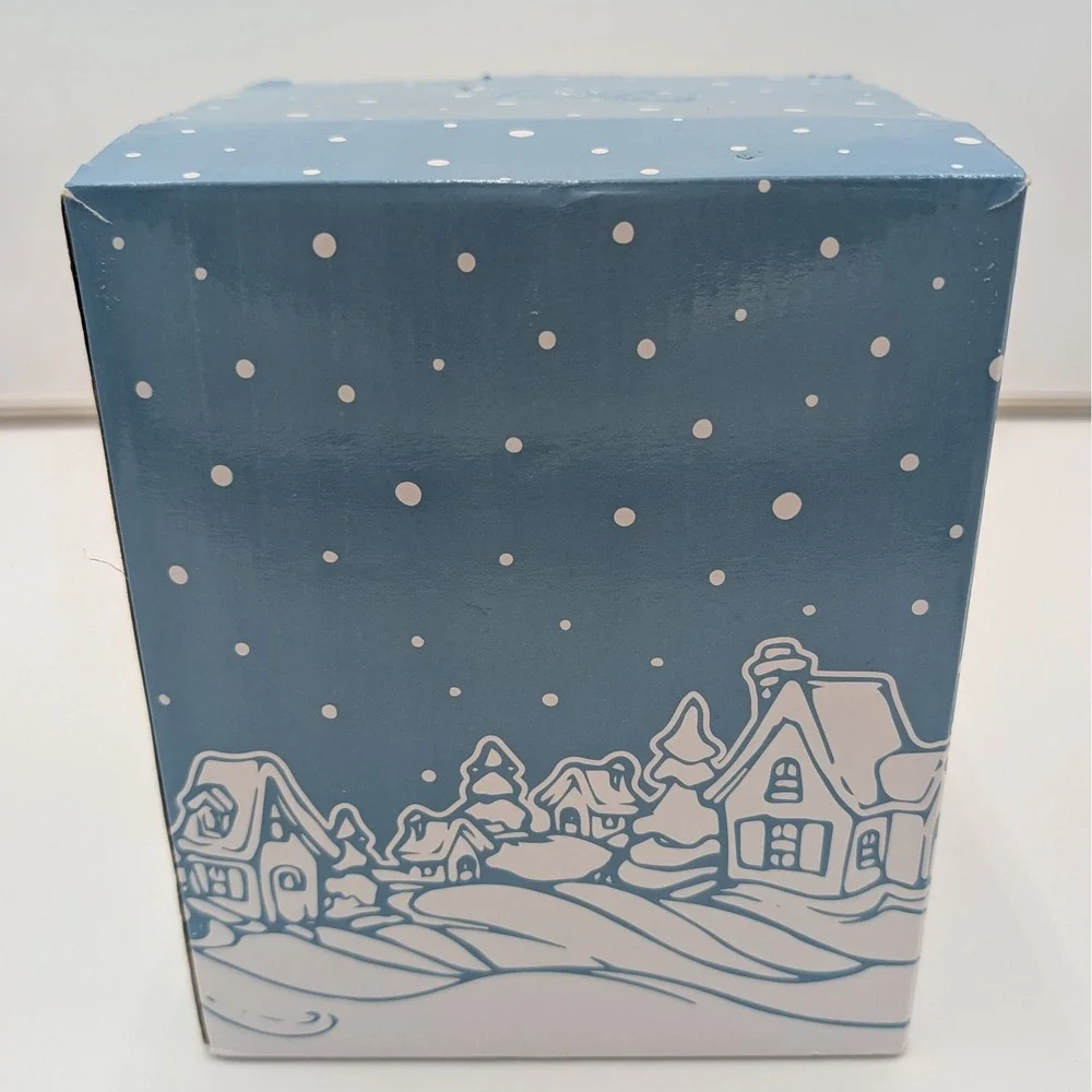 Temp-tations by Tara Christmas Village 8 oz Lidded Canister House 145385